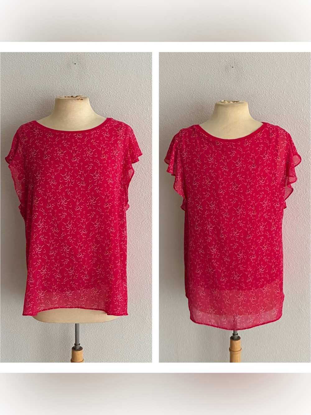 Ann Taylor floral blouse